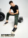 Green Camo Cargo Pants for Men